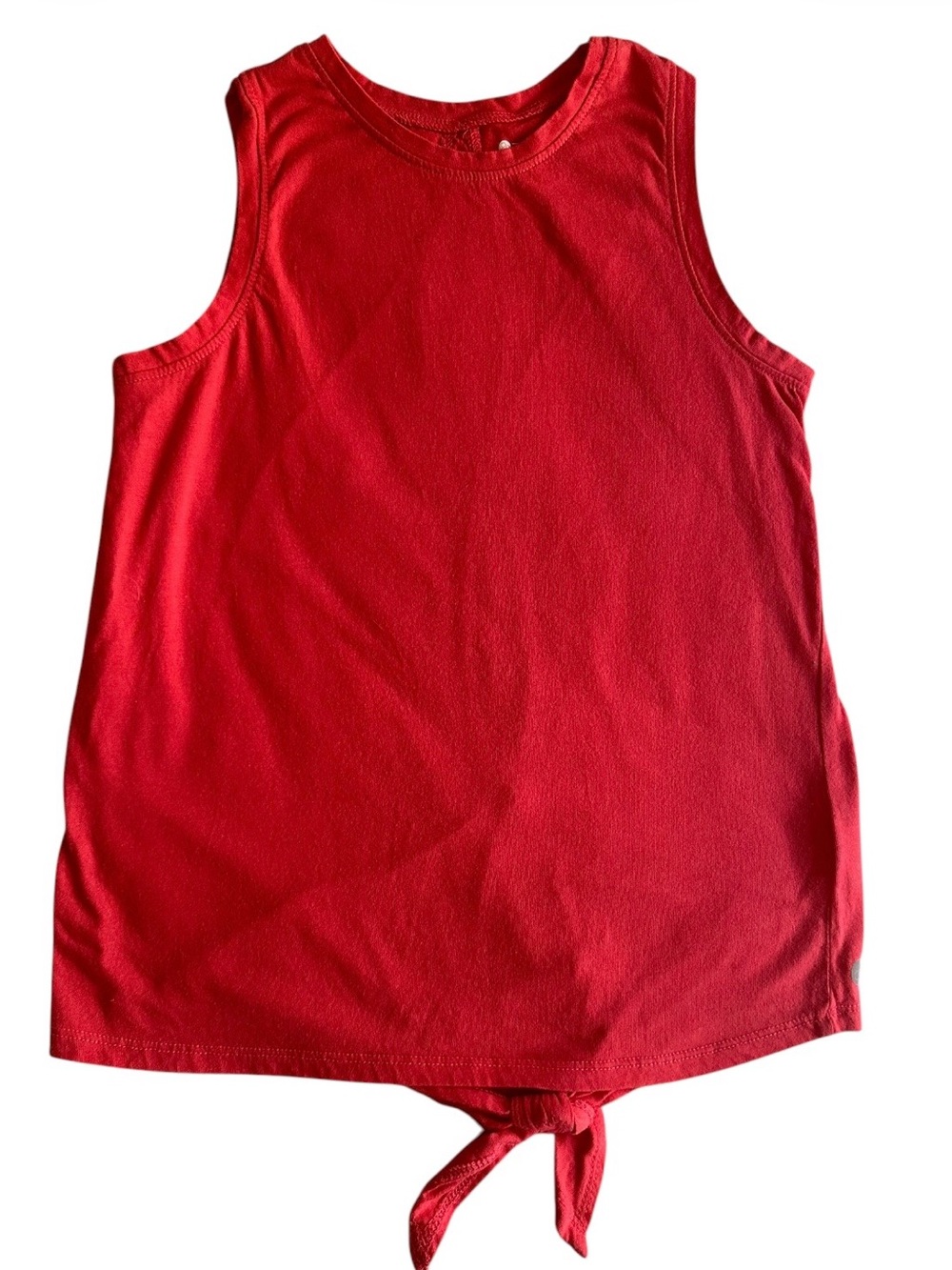 Zella Girl Red Cotton Tank Top